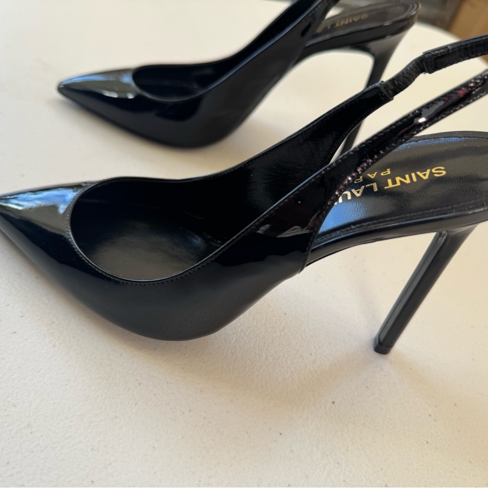 Saint Laurent Black Women's Shoes - Picture 7 of 9